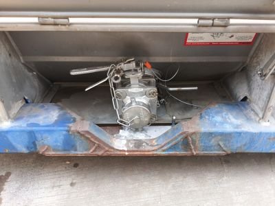 Damaged 20’ Empty Tank Container